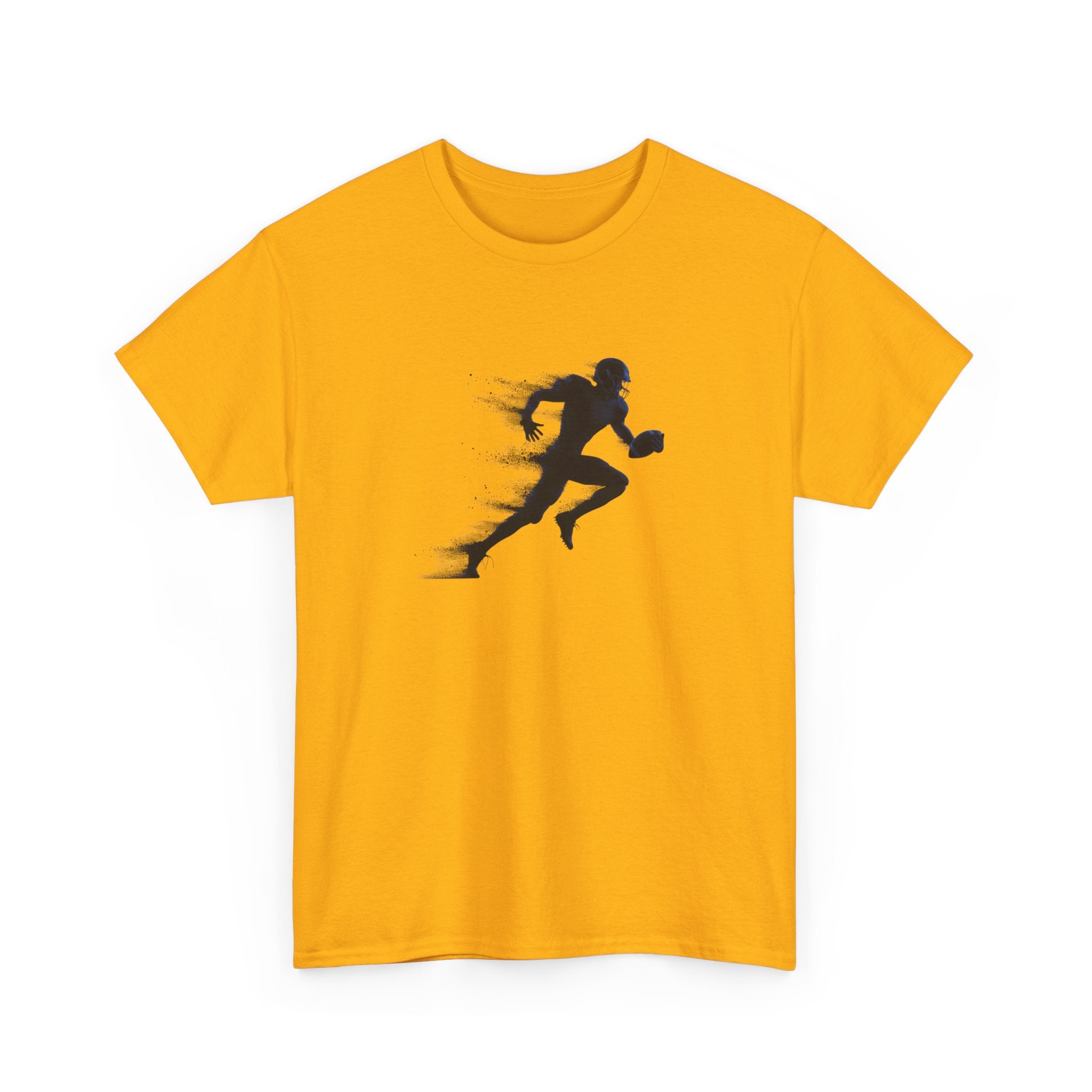 Football Silhouette T‑Shirt — American Football Athletic Graphic Tee