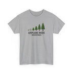 Airplane Mode Weekends T-Shirt — Outdoor Camping Forest Tee