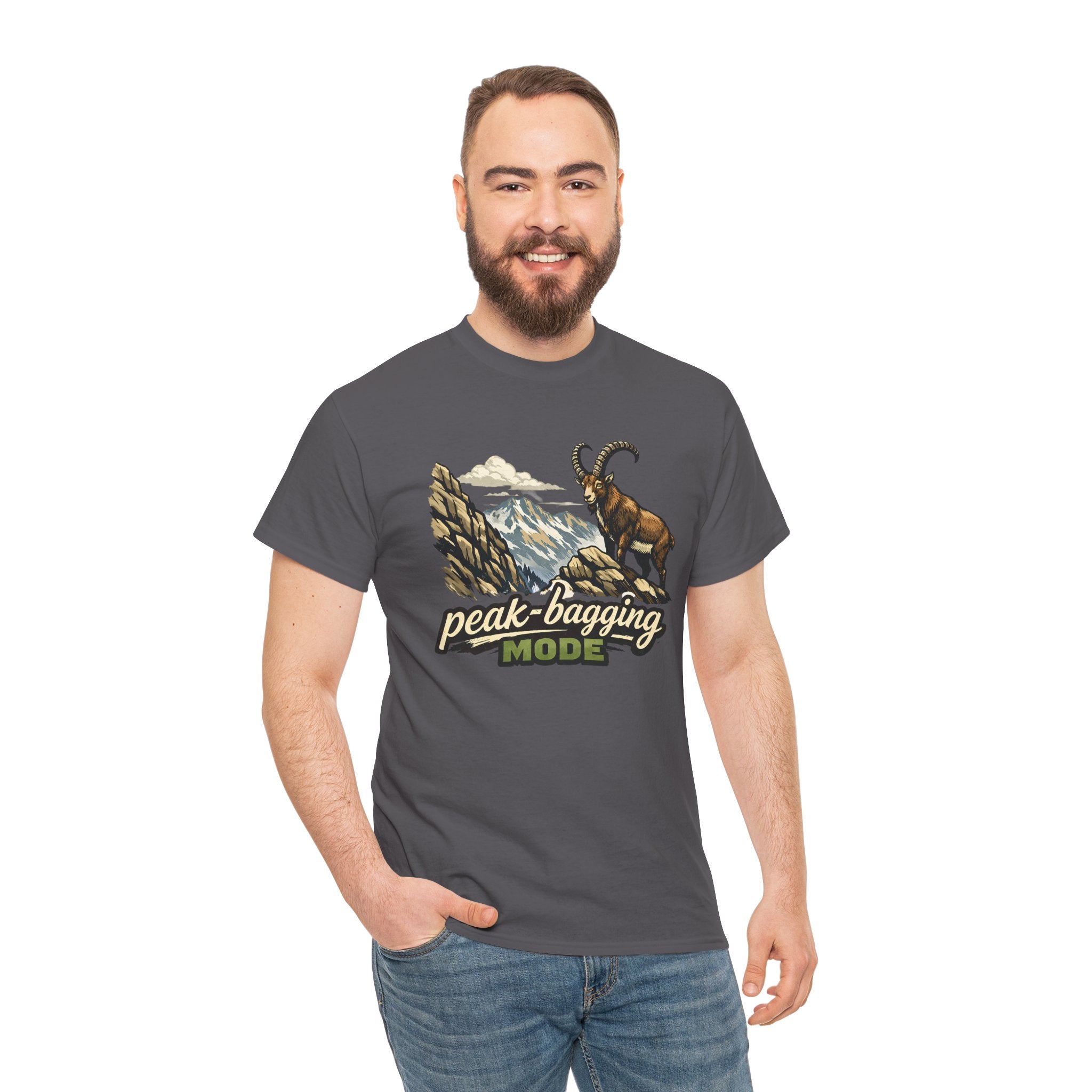 Peak-Bagging Mode Hiking Mountain Climbing T-Shirt