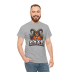 G.O.A.T. Graphic Tee — Fierce Goat Basketball Player Fan Shirt