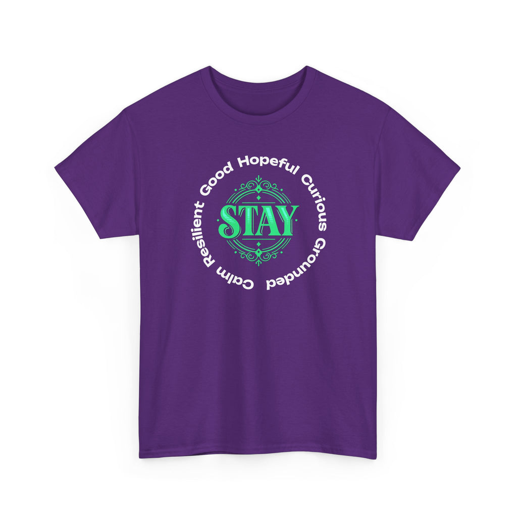 Stay Positivity Tee — "STAY" Positive Mindset Graphic T-Shirt