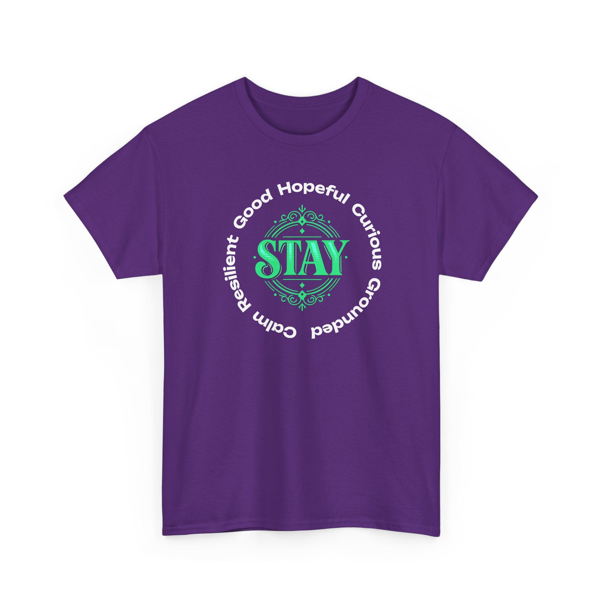 Stay Positivity Tee — "STAY" Positive Mindset Graphic T-Shirt
