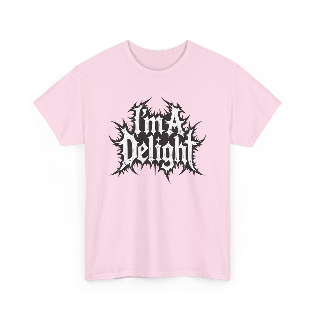 Gothic "I'm A Delight" Graphic Tee