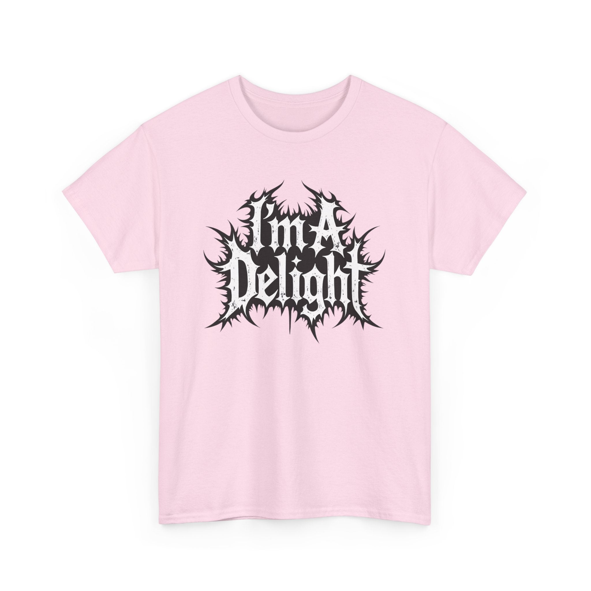 Gothic "I'm A Delight" Graphic Tee