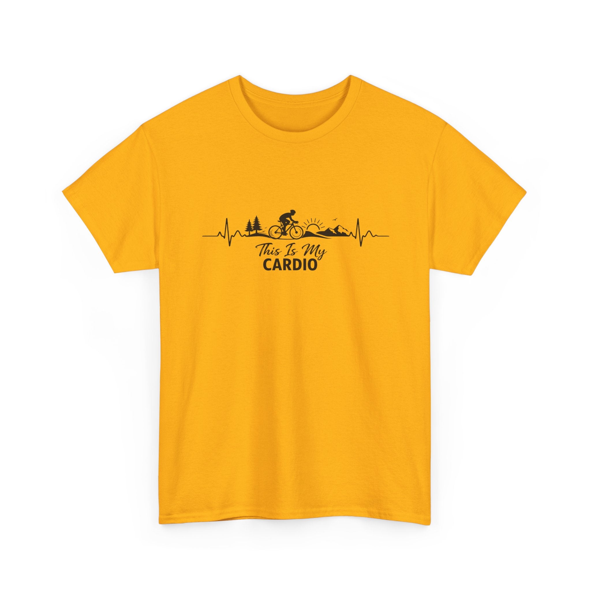 Bike Rider T‑Shirt — "This Is My Cardio" Cycling Tee