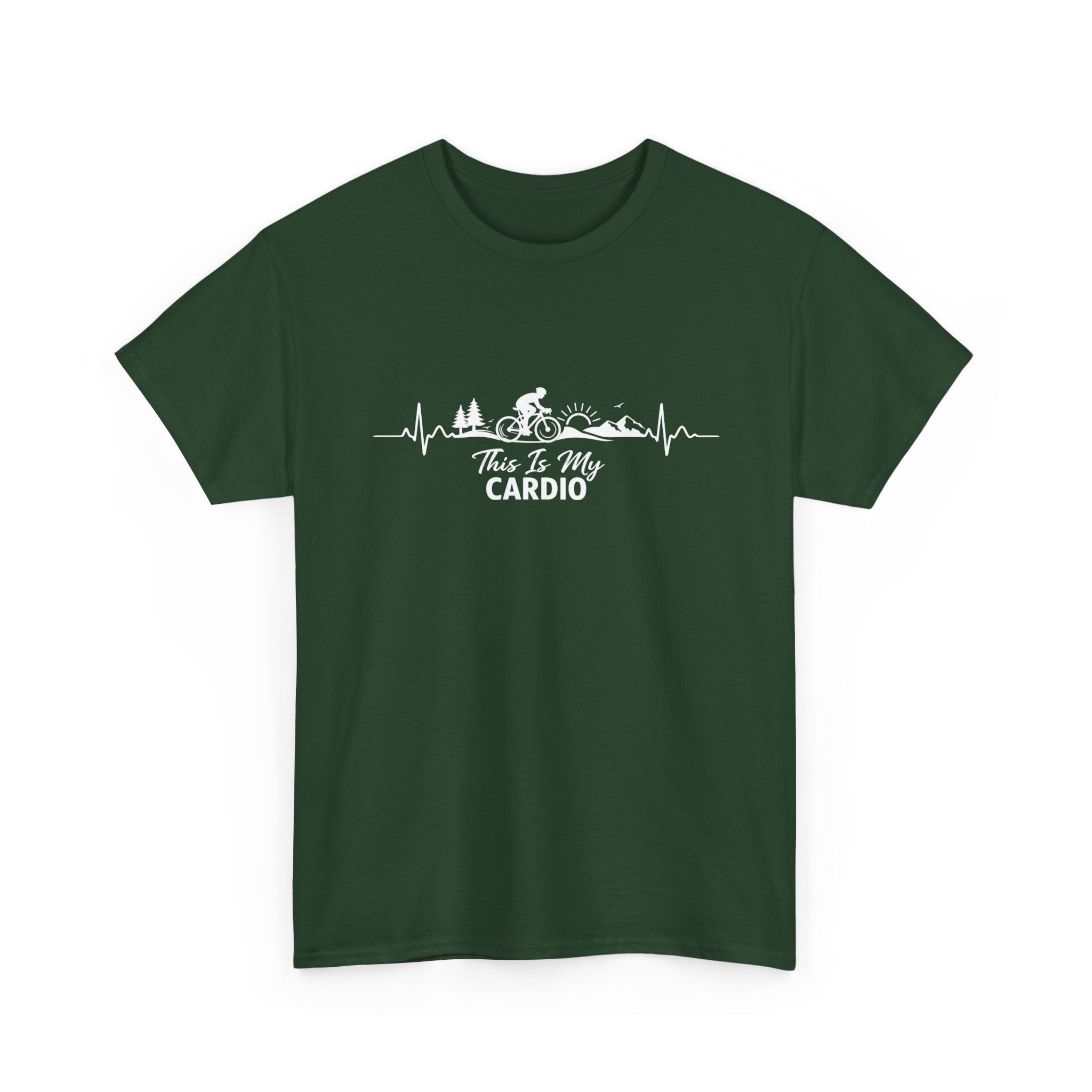 Bike Rider T‑Shirt — "This Is My Cardio" Cycling Tee