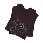 Snake Floral T-Shirt — Beauty in the Darkness Graphic Tee