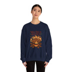 Crewneck Sweatshirt — "Well This Is Just Nuts" Roasting Chestnuts Graphic