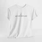 “just one more walk” Minimal Dog Walking Tee For Her