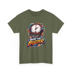 Beat the Buzzer Basketball T-Shirt — Sporty Countdown Graphic Tee
