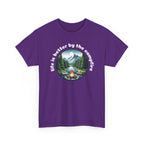 Campfire T-Shirt — "Life Is Better by the Campfire" Scenic Outdoor Tee