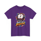 Beat the Buzzer Basketball T-Shirt — Sporty Countdown Graphic Tee