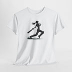 Woman Cricket Batter Silhouette T-Shirt