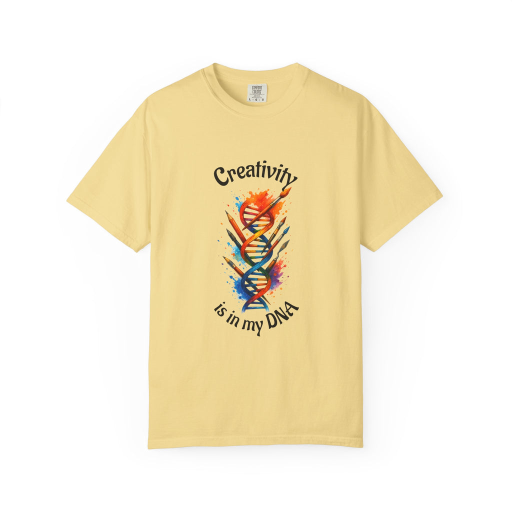Creativity Is In My DNA T-Shirt — Artistic DNA Graphic Tee