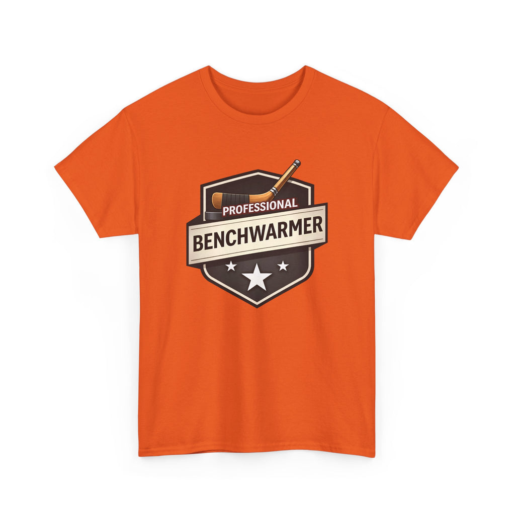 Professional Benchwarmer Hockey T‑Shirt – Funny Sports Gift Tee for Coaches & Fans