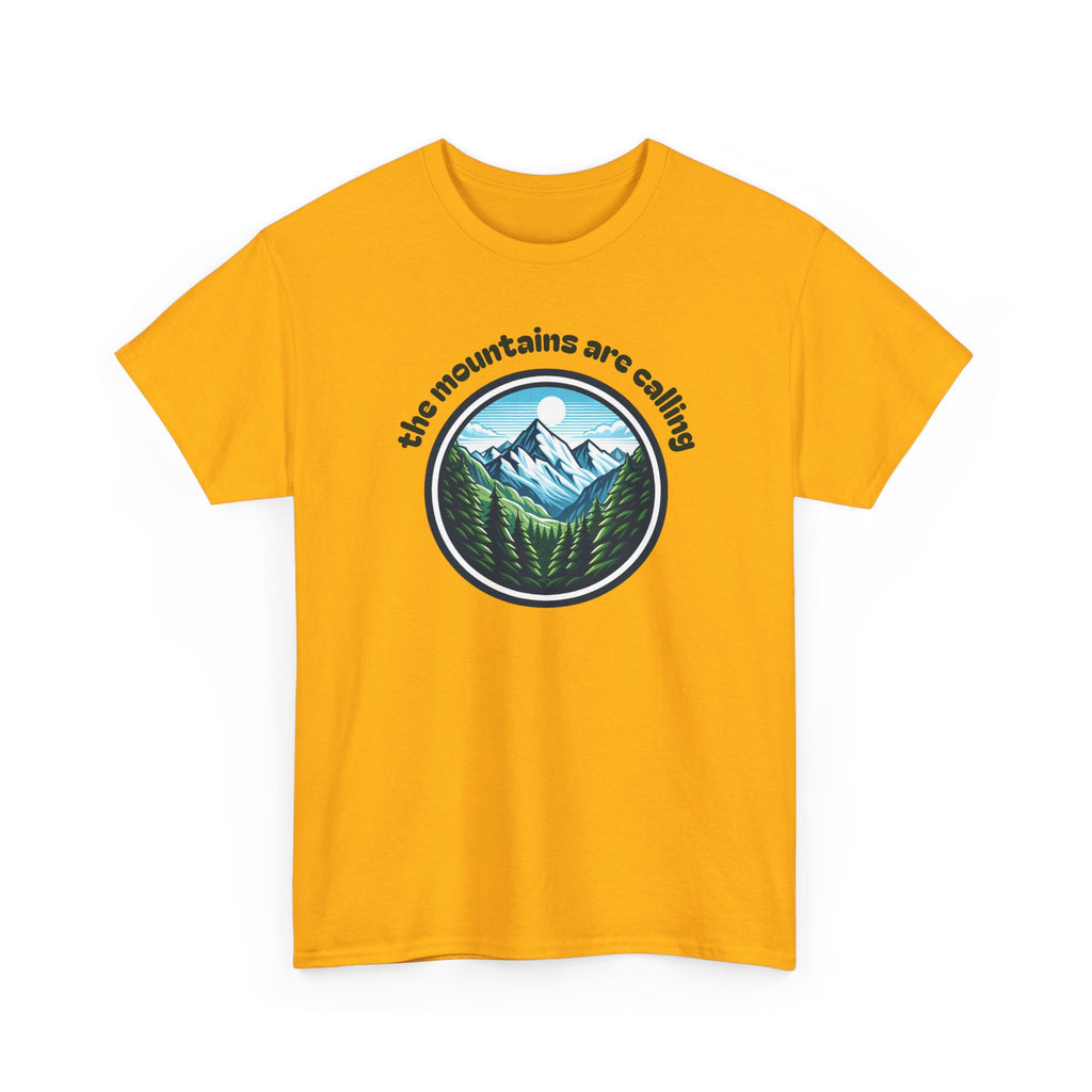 Mountains Are Calling T-Shirt — Scenic Hiking Graphic Tee
