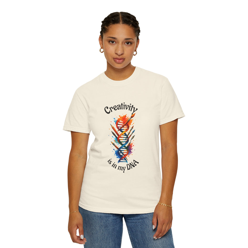 Creativity Is In My DNA T-Shirt — Artistic DNA Graphic Tee