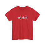 Cat Dad T‑Shirt — Minimalist Funny Cat Lover Tee