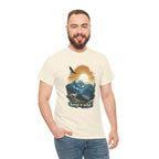 Keep It Wild T-Shirt — Sunset Eagle & Mountain Goat Tee For Nature Lovers