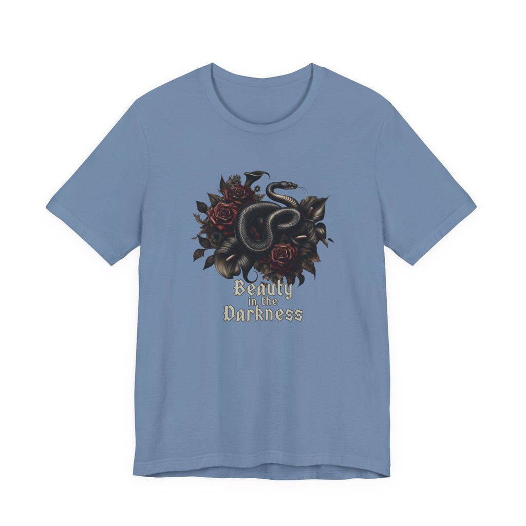 Snake Floral T-Shirt — Beauty in the Darkness Graphic Tee