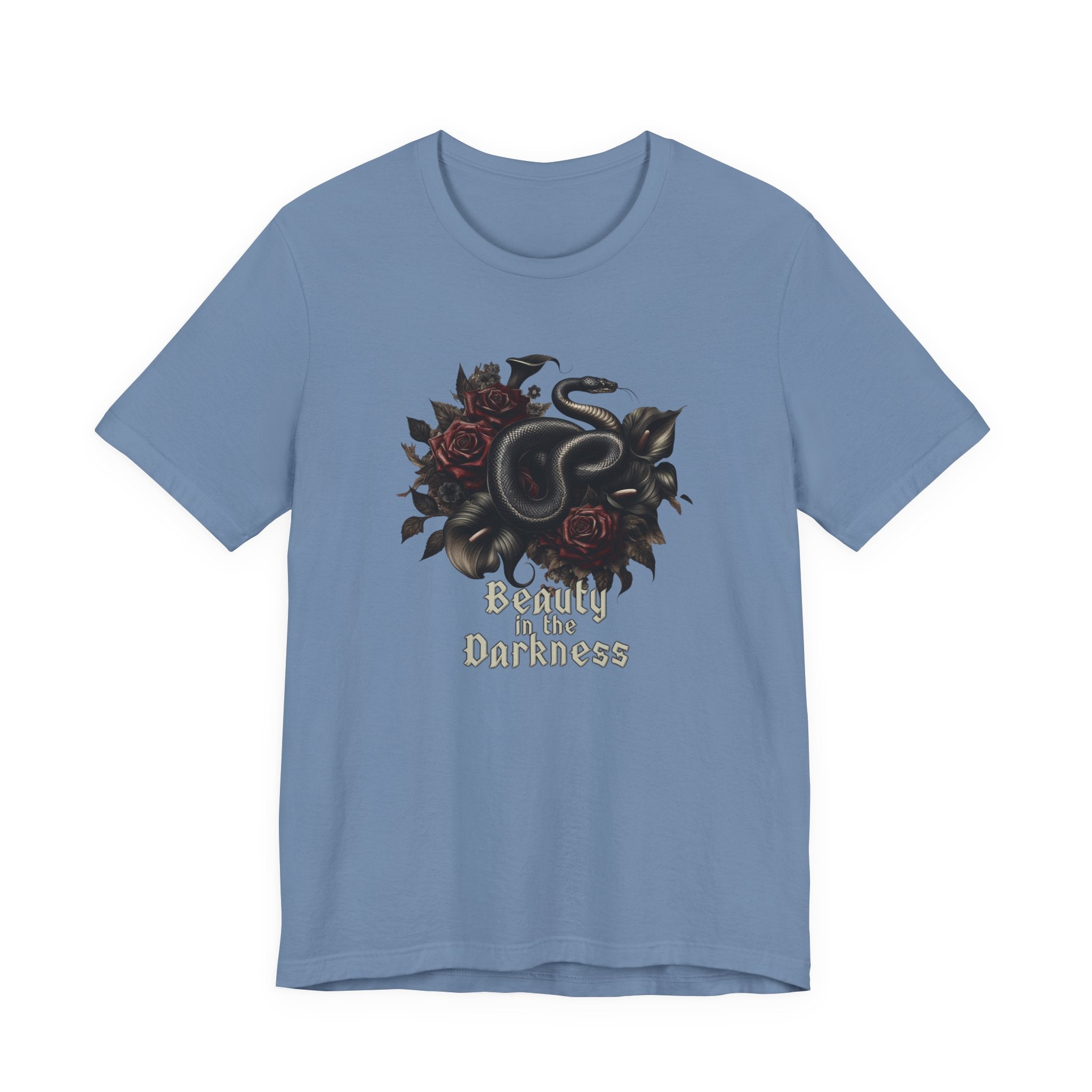 Snake Floral T-Shirt — Beauty in the Darkness Graphic Tee