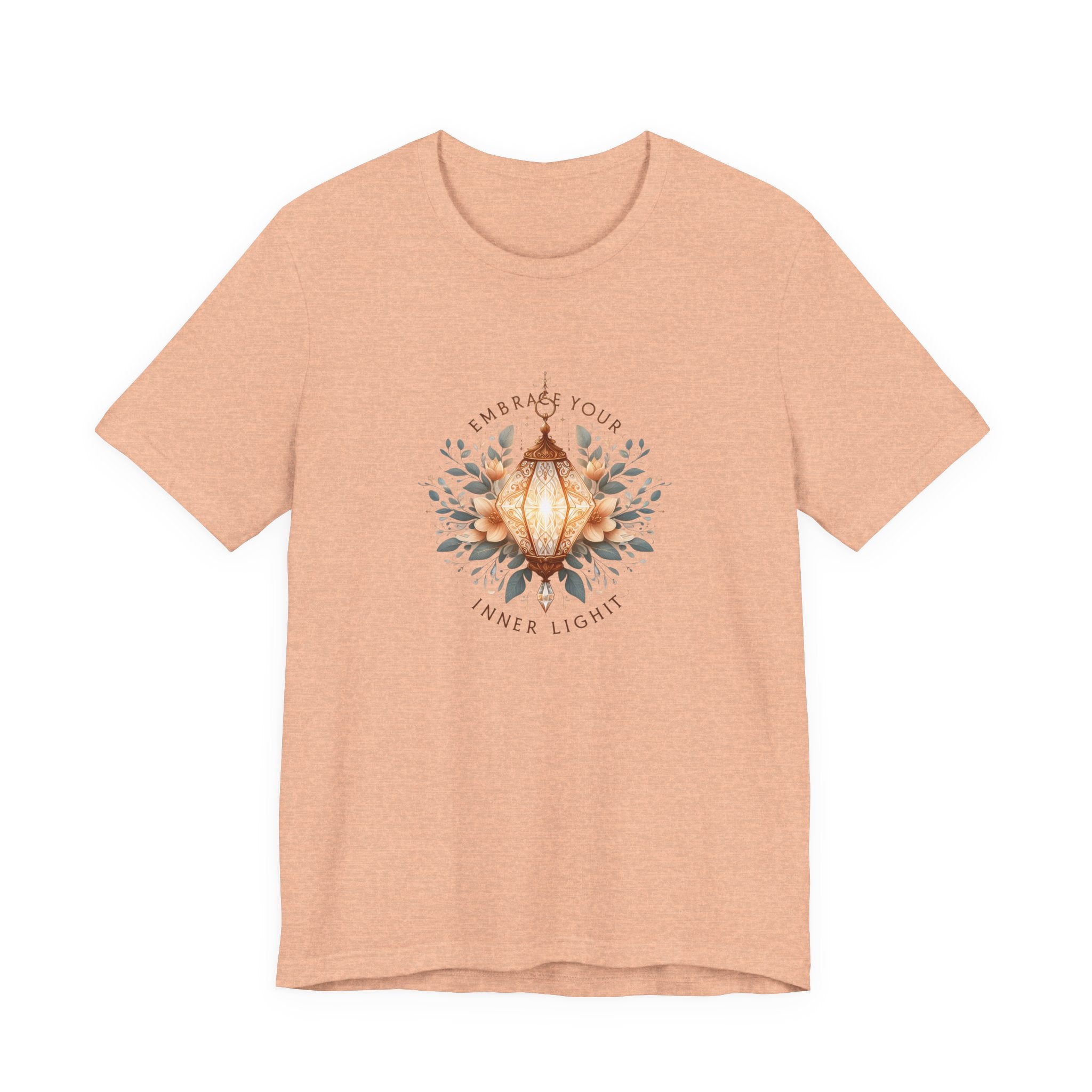 Lotus Lantern Tee — Embrace Your Inner Light Short Sleeve Shirt
