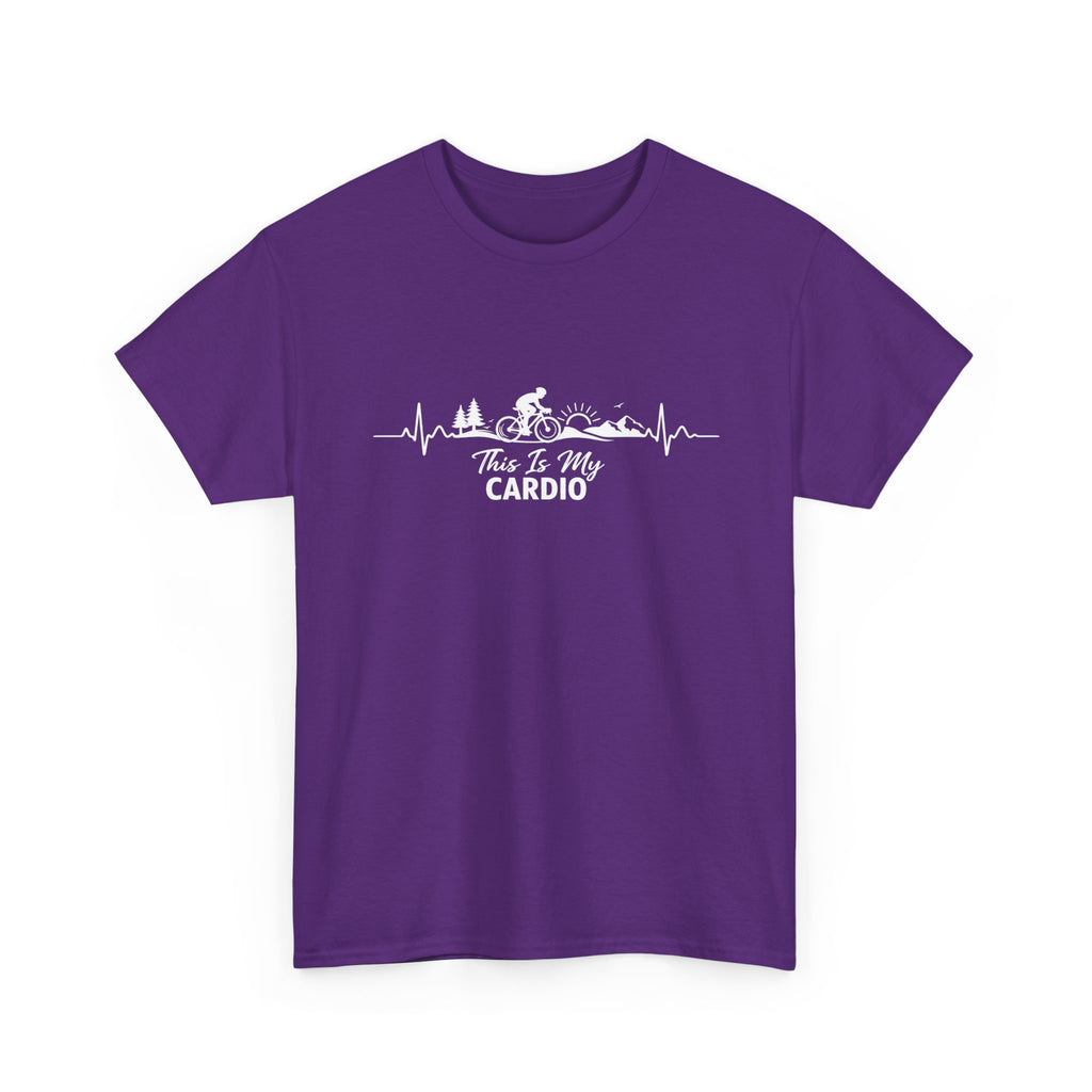 Bike Rider T‑Shirt — "This Is My Cardio" Cycling Tee
