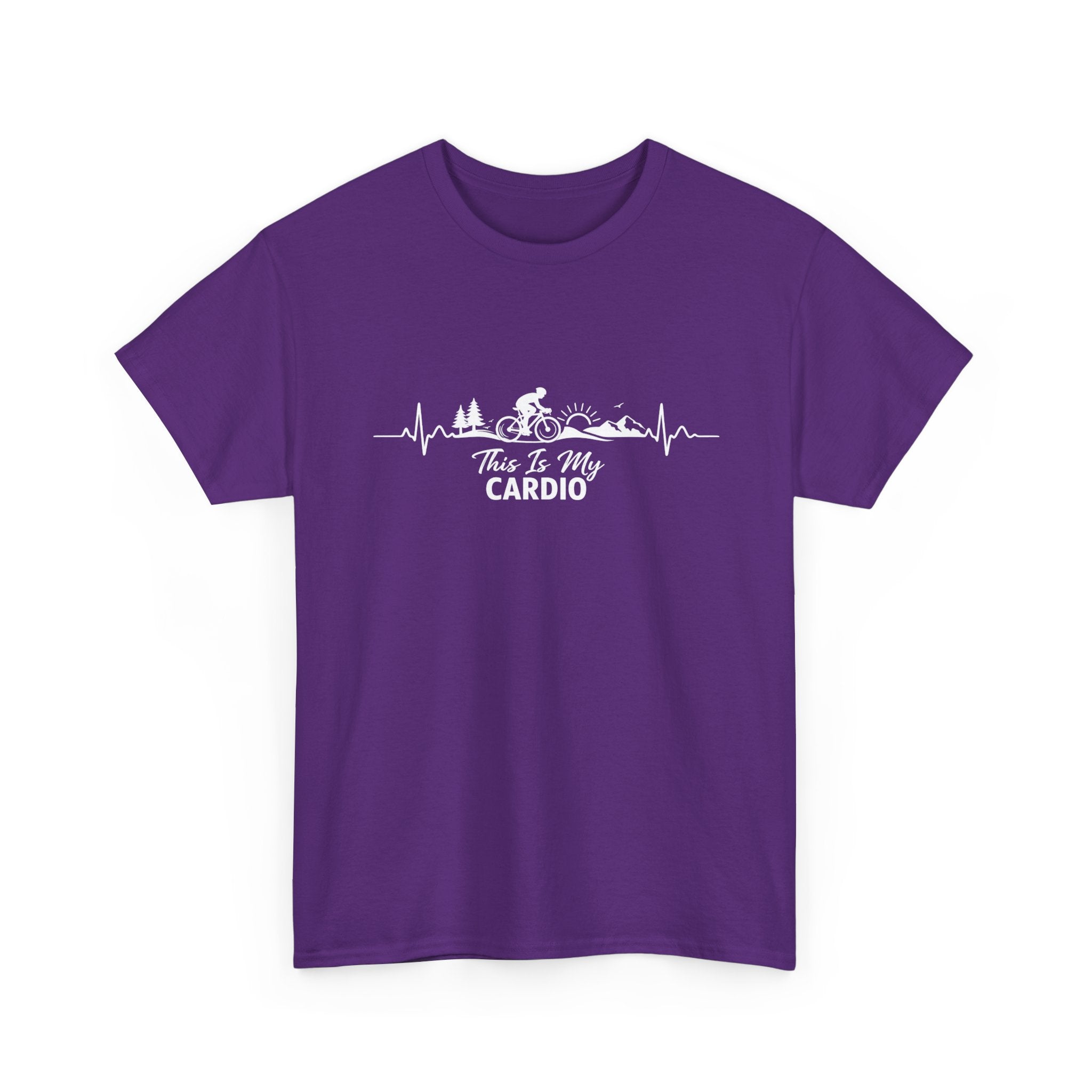 Bike Rider T‑Shirt — "This Is My Cardio" Cycling Tee