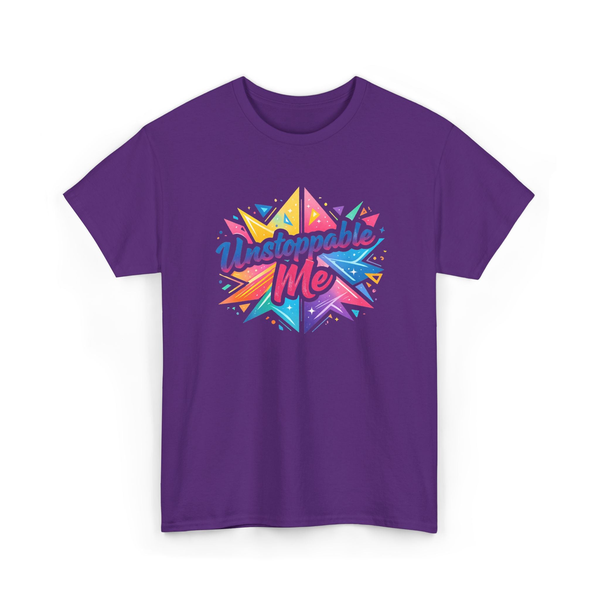 Unstoppable Me T-Shirt — Colorful Motivational Graphic Tee