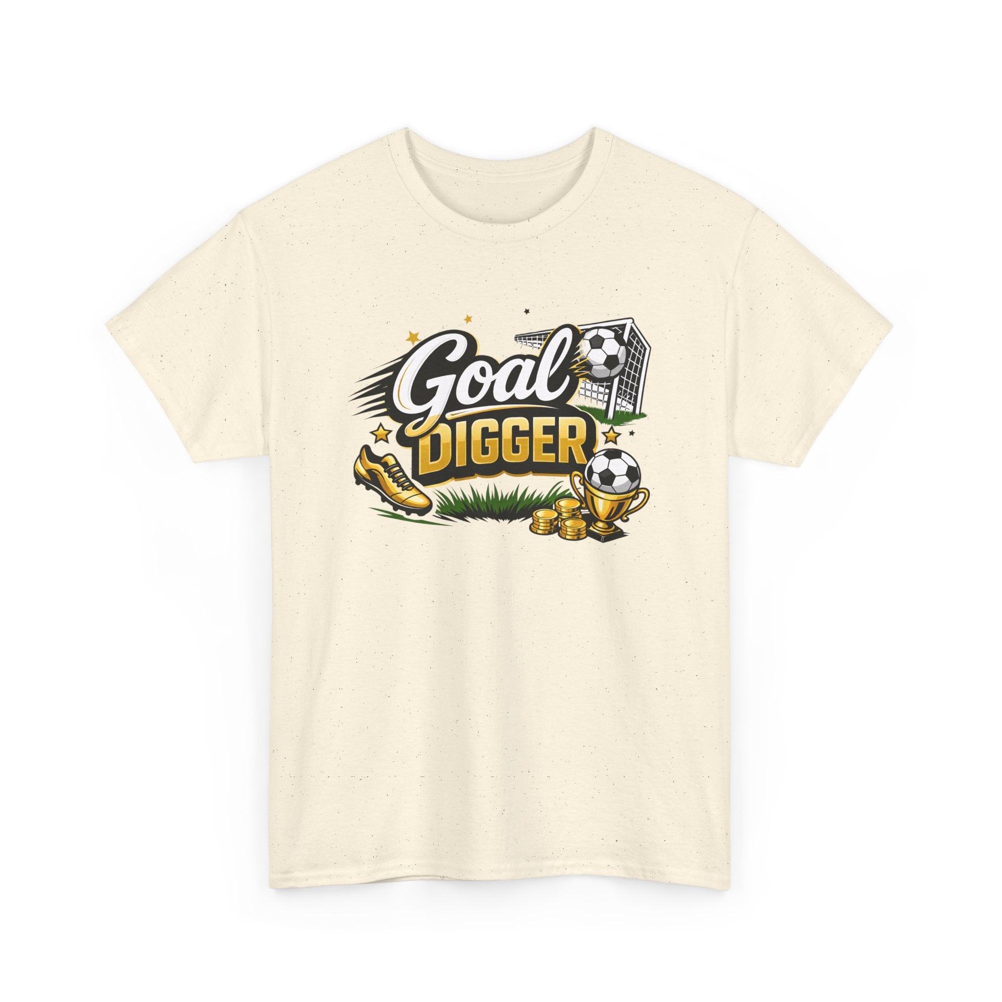 Goal Digger Soccer T-Shirt — Motivational Soccer Player Tee