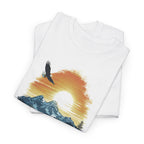Keep It Wild T-Shirt — Sunset Eagle & Mountain Goat Tee For Nature Lovers