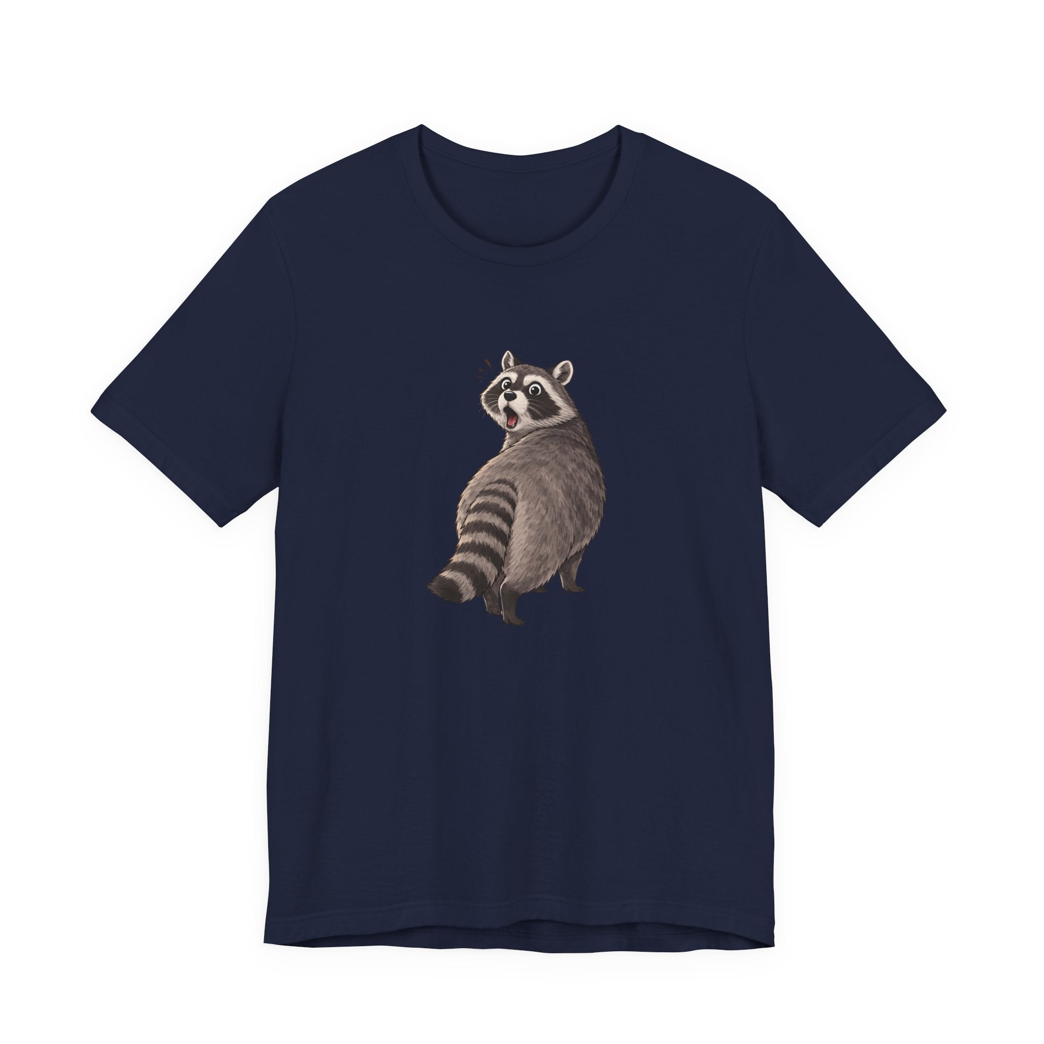 Raccoon Lookover T‑Shirt — Funny Woodland Animal Tee
