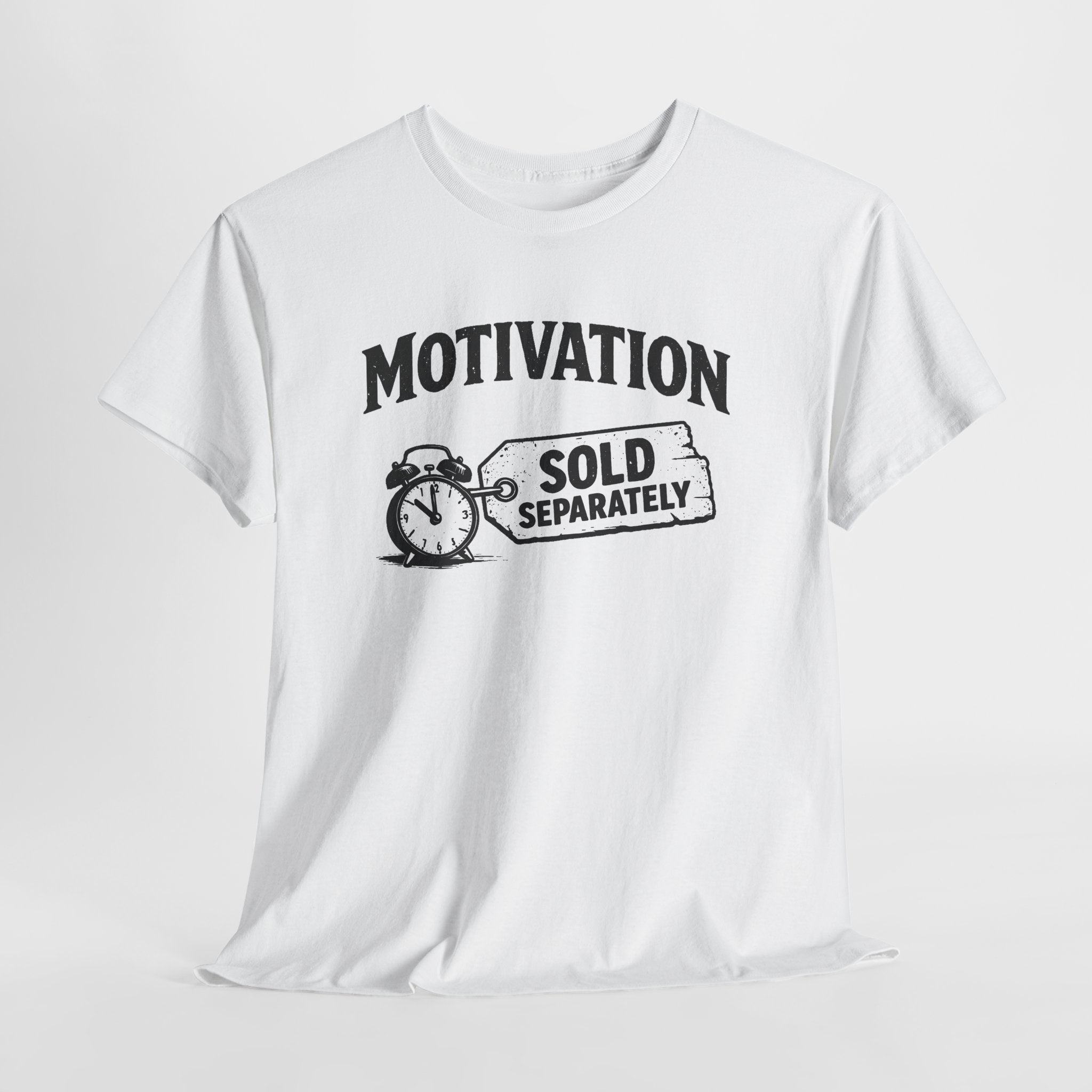 Motivation Sold Separately - Funny Vintage Graphic Tee