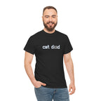Cat Dad T‑Shirt — Minimalist Funny Cat Lover Tee