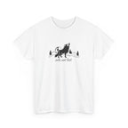 Howling Wolf T-Shirt — 'Solo, Not Lost' Mountain Graphic Tee