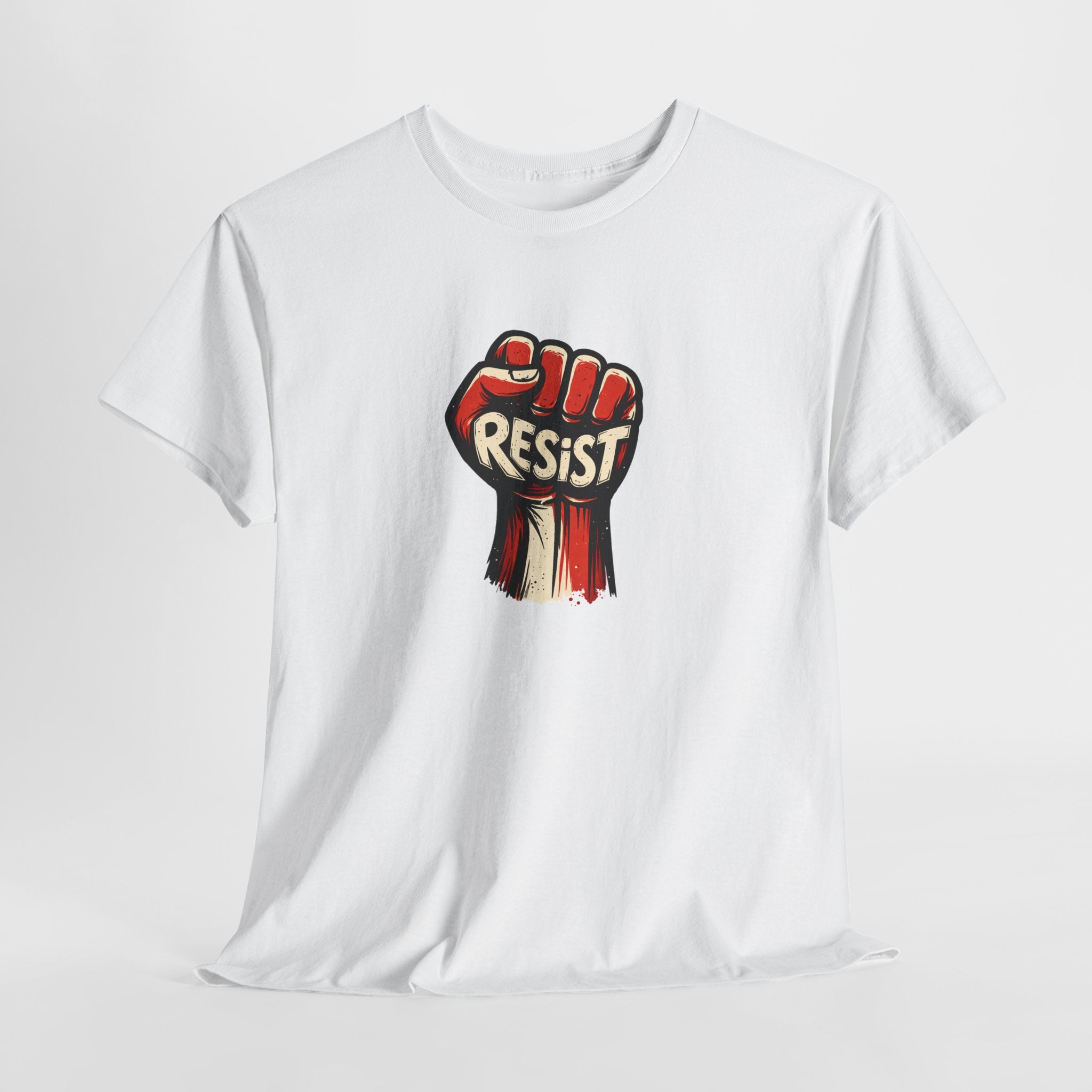 Resist Fist T‑Shirt — Bold Protest Graphic Tee