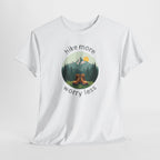 Hike More Worry Less T-Shirt — Nature Hiking Graphic Tee