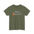 Grammar Nerd T-Shirt — "Silently Correcting Your Grammar" Sarcastic Humor Tee
