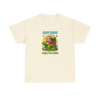 Slow Down Turtle Sloth & Snail V-Neck Tee — "Enjoy Life a Little" Relaxed Graphic Shirt