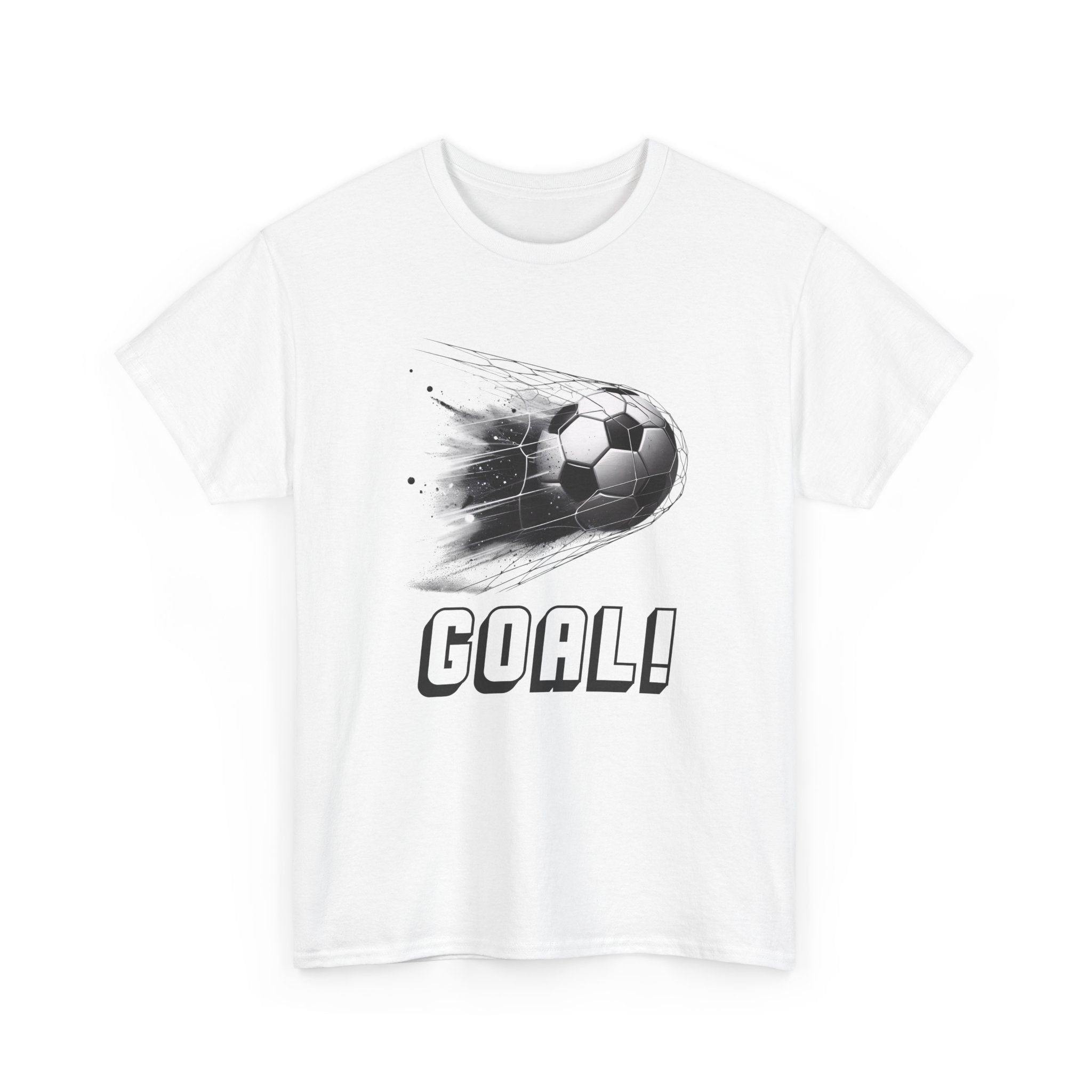 Football Soccer 'GOAL!' Graphic Tee - Fast Ball Design, Soccer Fan Shirt