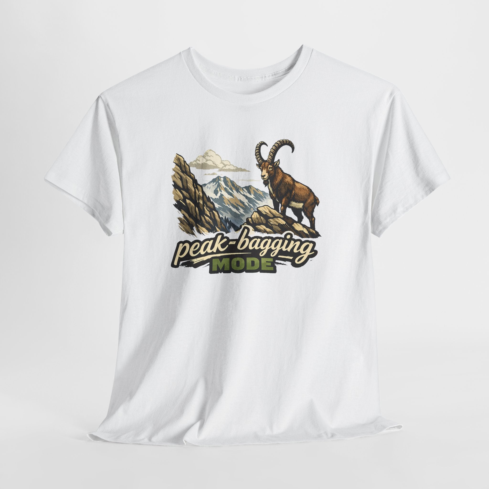 Peak-Bagging Mode Hiking Mountain Climbing T-Shirt