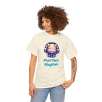 Purrfect Rhythm Tee — Cute Cat DJ Graphic T-Shirt