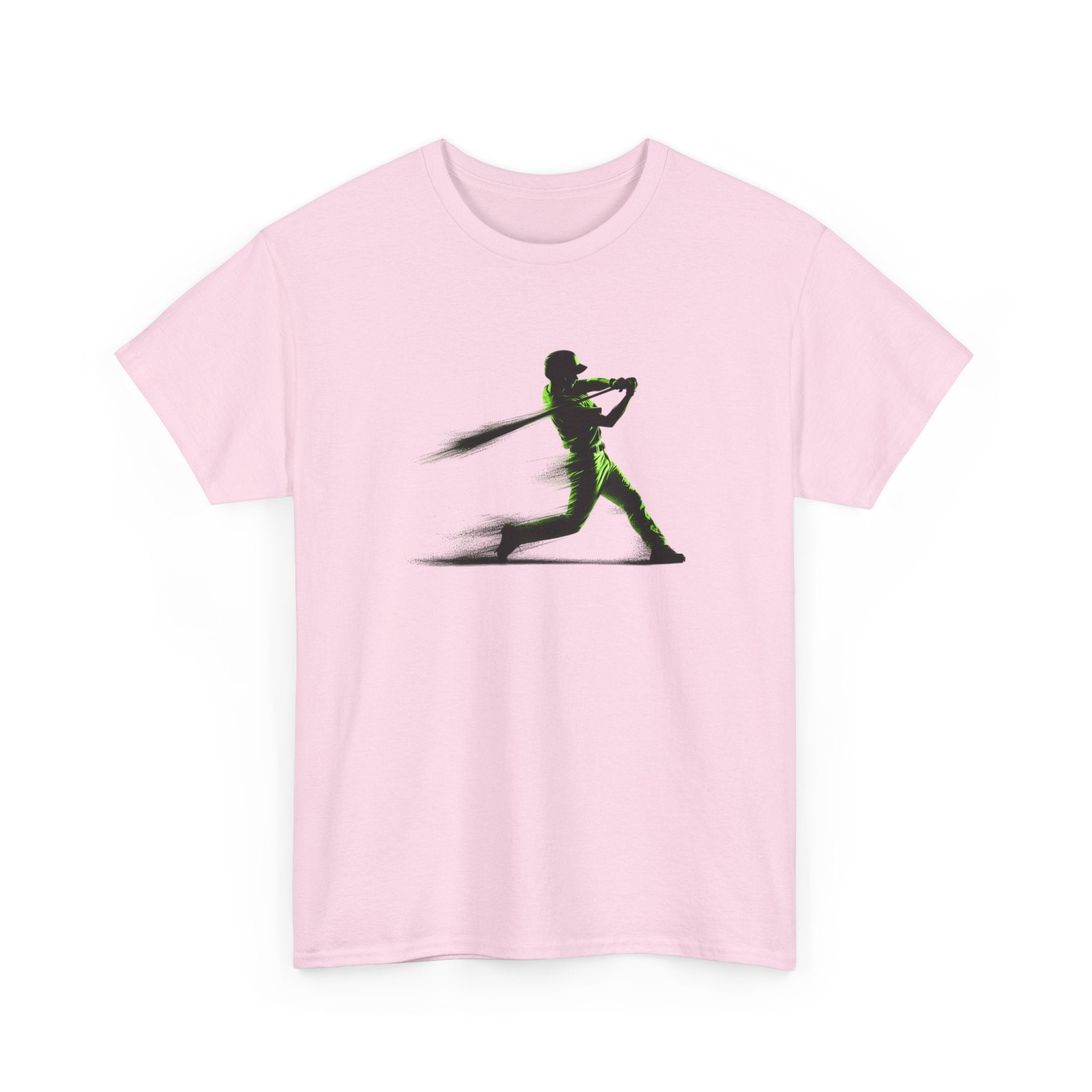 Baseball Batter Silhouette Tee — Fast Swing Sports T‑Shirt