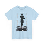 Running Silhouette T‑Shirt – One Mile At A Time Graphic Tee