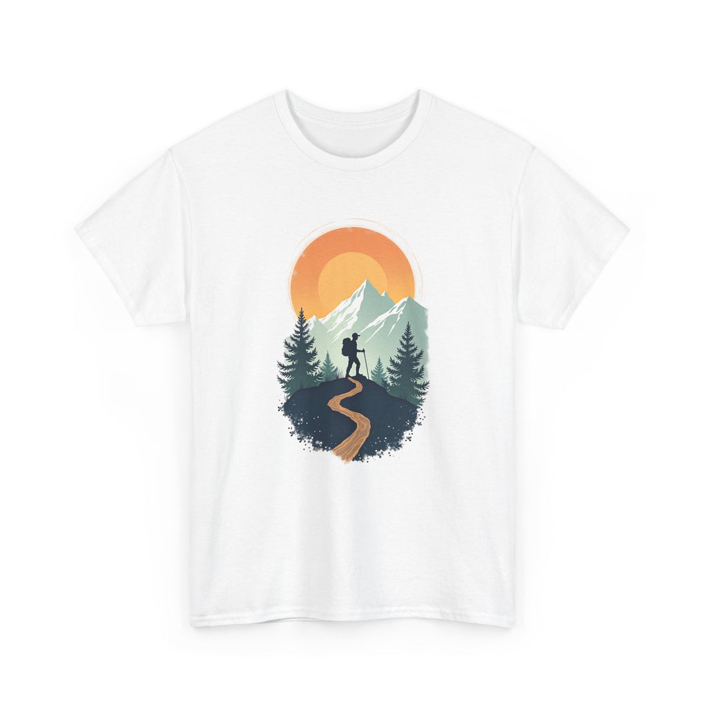 Hiking Adventure T‑Shirt — Mountain Trail Graphic Tee