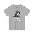 Football Fan T-Shirt — My Team Is Better Than Yours Football Cat Tee