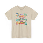 “Sorry, I’ve Got Social Plans With Myself” Cute Cozy Introvert Graphic Tee