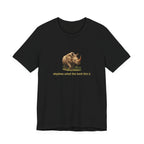 Elephant Rhino Graphic Tee — "elephino what the heck this is" Funny Wildlife T-Shirt