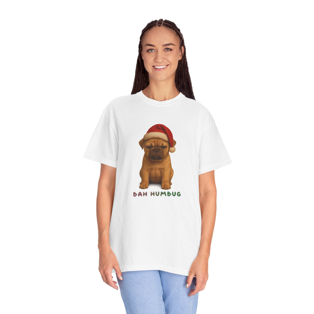 Bah Humbug Puppy Christmas T-Shirt