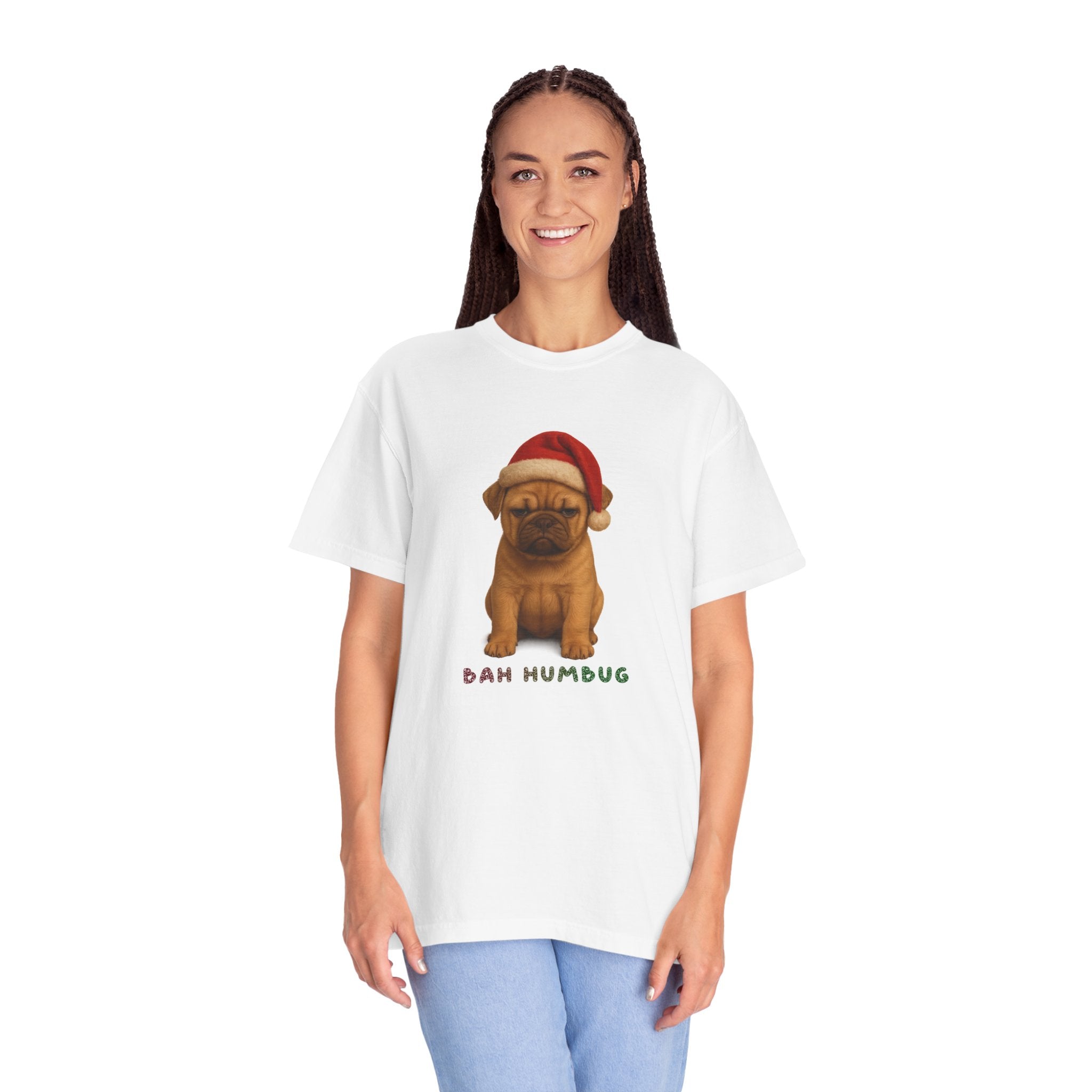 Bah Humbug Puppy Christmas T-Shirt